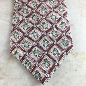 MBP SILK  FLORAL TIE